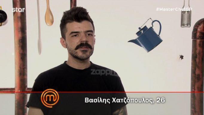 MasterChef: Αποχώρησε οριστικά ο Βασίλης Χατζόπουλος!