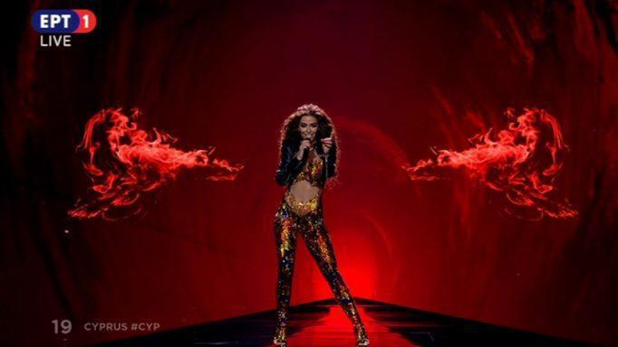 Eurovision 2018 – Α’ Ημιτελικός: Εκρηκτική η Ελένη Φουρέιρα στη σκηνή με το Fuego!