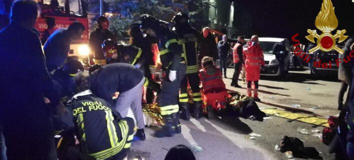 Ιταλία: Πανικός σε κλαμπ, ποδοπατήθηκε ο κόσμος – Εξι νεκροί, 120 τραυματίες (pics-vids)