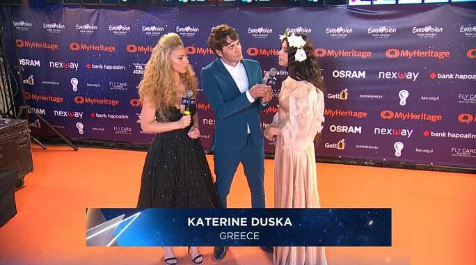Eurovision 2019: Η απίστευτη ερώτηση που έκαναν στην Κατερίνα Ντούσκα! (vids)