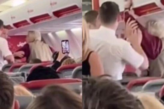 Εικόνες ντροπής σε πτήση προς Ρόδο: Έξαλλη ηλικιωμένη χαστούκισε αεροσυνοδό και ούρησε το κάθισμά της