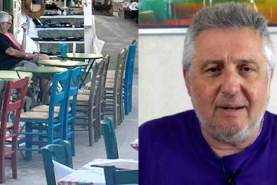 Σε κακή κατάσταση ο Στάθης Παναγιωτόπουλος: Δεν πατάει κανείς στο μπαρ του, μόνο ο ίδιος και η σύζυγός του