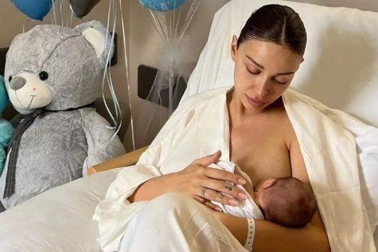 «Έλιωσε» το Instagram με τη φωτογραφία της Φουρέιρα με τον νεογέννητο γιο της