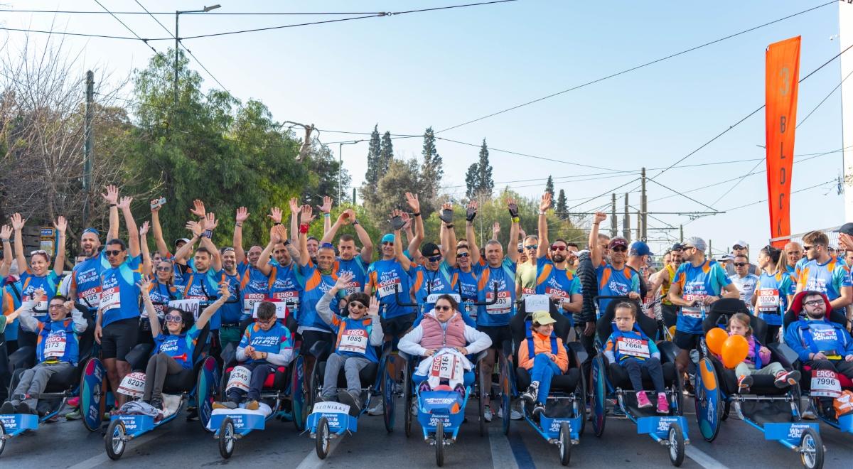 Η Stoiximan Wheels of Change συμμετείχε με επιτυχία στον 12ο Ημιμαραθώνιο της Αθήνας