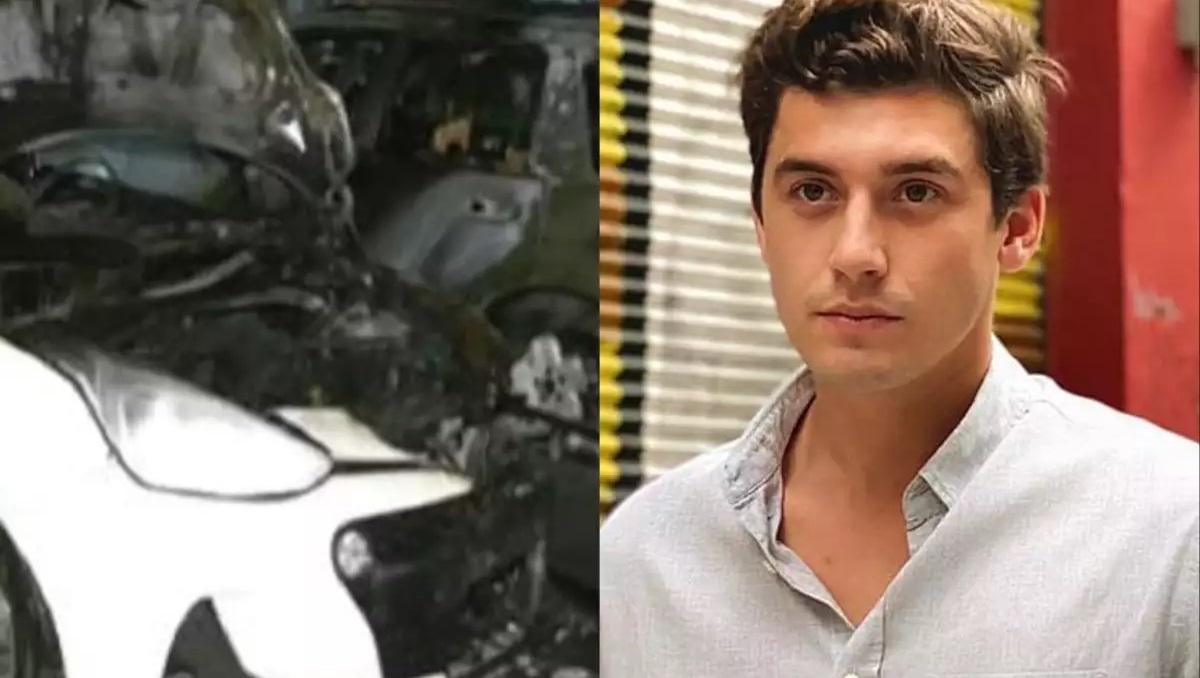 Γιώργος Αμούτζας: Η αντίδρασή του on camera για το καμένο αμάξι του έξω από το «J2US»