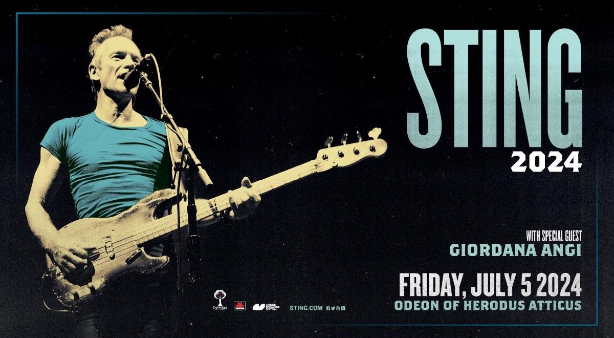 Sting: Ξεκίνησε η προπώληση εισιτηρίων για την μεγάλη συναυλία του στο Ηρώδειο